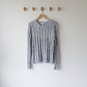 J C R E W • Cotton Cable Knit Sweater